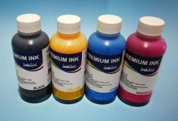 PACK 4 DYE INK BOTTLES FOR BROTHER PRINTERS 100ml 4 COLORS - PACK INK DYE TO FILL CISS AND BROTHER CARTRIDGES 4 COLORS BOTTLE 100ml