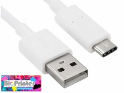 Cable USB Tipo C 1m Blanco