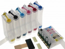 CISS for EPSON T2421 a T2426 y T2431 a T2436 - Epson Ciss Continuous Ink Supply System, compatible with cartridges Epson Expression Photo XP T2421 to T2426 and T2431 to T2436