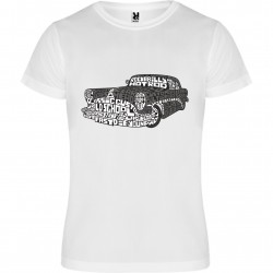 CAMISETA CON NUESTRO DISEO COCHE - Camiseta adulto personalizada con uno de nuestros diseos exclusivos; Coche