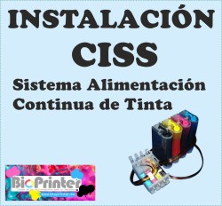 CISS INSTALLATION (CONTINUOUS SYSTEM) - installation of CISS or Continuous System in Epson or Brother printers