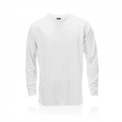 TECNIC MAIK ADULT LONG SLEEVE T-SHIRT - Long sleeve adult technical shirt in 100% polyester breathable material of 135g / m2 special sublimation.